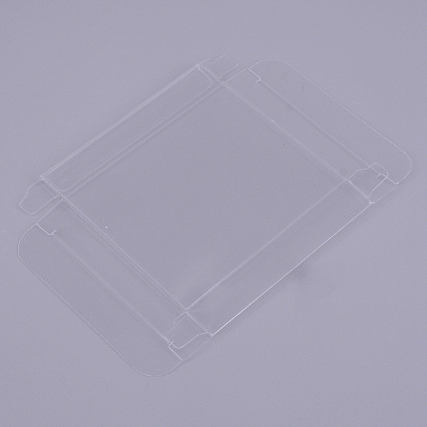 

PandaHall Transparent PVC Box Candy Treat Gift Box, for Wedding Party Baby Shower Packing Box, Square, Clear, 6x6x1cm Plastic Square Clear
