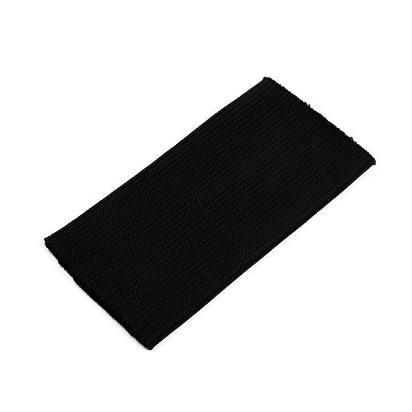 

PandaHall Ribbing Pattern Polyester Oversleeves, Air Blower Terminals Oversleeves, Black, 151x84x3.3mm Polyester Others Black