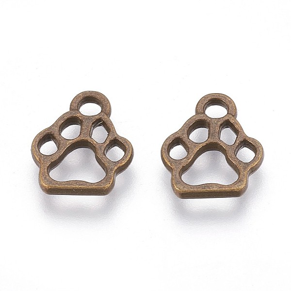 

PandaHall Tibetan Style Alloy Pendants, Cadmium Free & Nickel Free & Lead Free, FootPrint Charms, Antique Bronze, 13x11x1.5mm, Hole: 2mm...