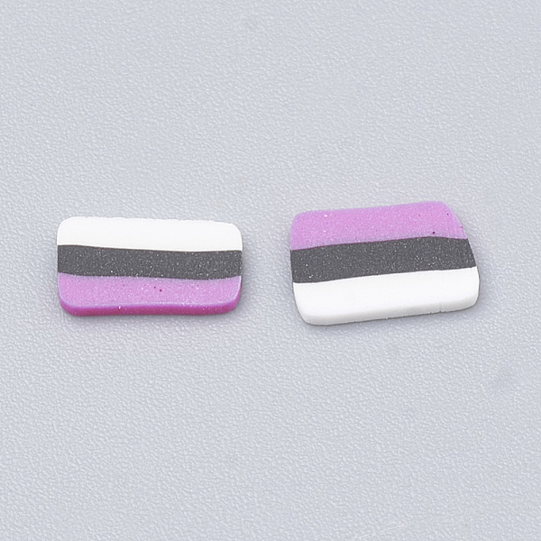 

PandaHall Handmade Polymer Clay Nail Art Decoration, Fashion Nail Care, No Hole, Food, Candy, Magenta, 4~9x3~7x0.1~3mm Polymer Clay Food..., Pink