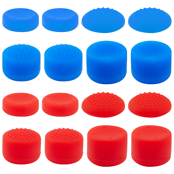 

PandaHall OLYCRAFT 16pcs Xbox Controller Stick Grips Antislip Thumb Grips Controller Grip Covers Antislip Silicone Replacement Gamepad..., Multicolor