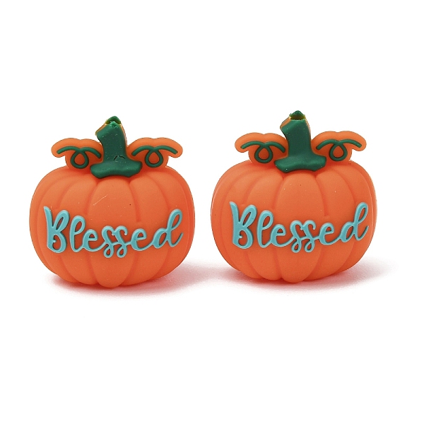 Halloween Food Grade Eco-Friendly Silicone Focal Beads