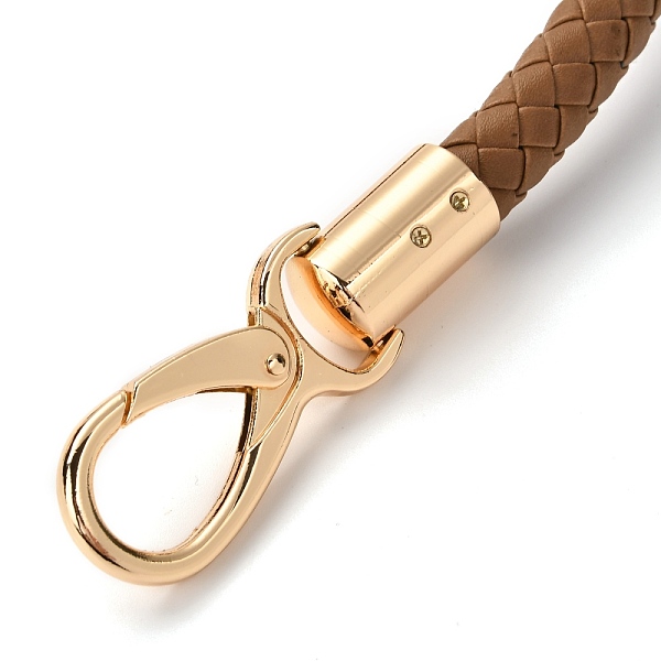 

PandaHall PU Leather Bag Strap, with Alloy Swivel Clasps, Bag Replacement Accessories, Peru, 41.5x1cm Iron Brown
