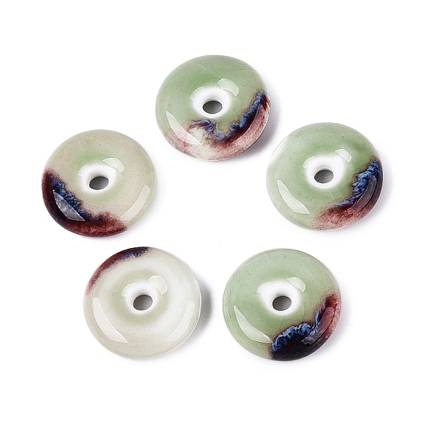 Vintage Handmade Porcelain Beads