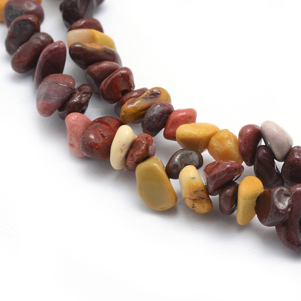 Natural Mookaite Beads Strands