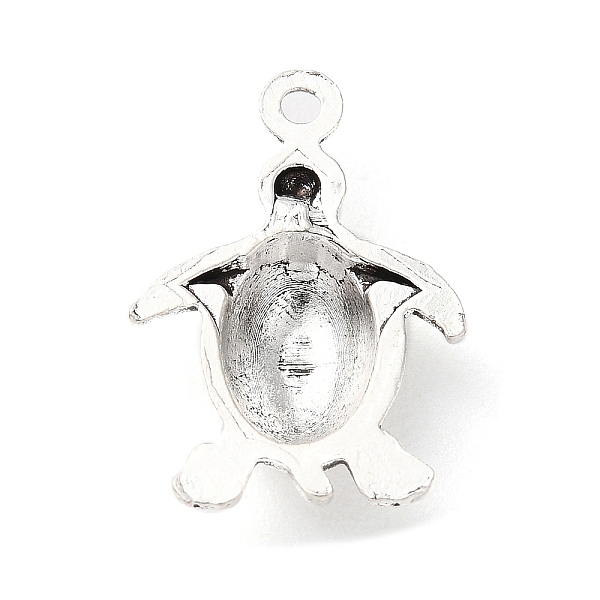 

PandaHall Tibetan Style Alloy Pendants, Sea Turtle Charm, Antique Silver, 18.5x13x4mm, Hole: 1.5mm, about 595pcs/500g Alloy Turtle