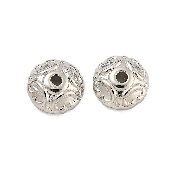 

PandaHall CCB Plastic Bead Caps, Platinum, 6.5x2.5mm, Hole: 1.2mm Plastic