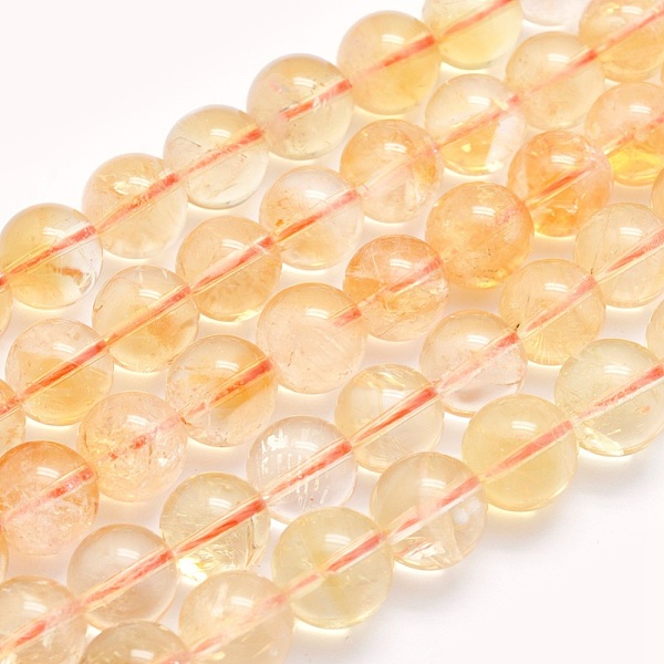 Natural Citrine Beads Strands