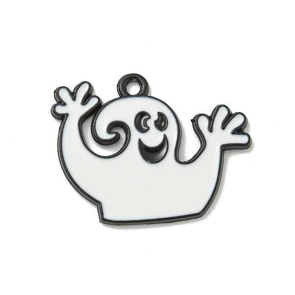 ハロウィンテーマアロイエナメルペンダント