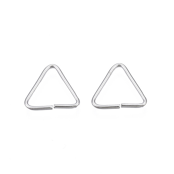

PandaHall Brass Triangle Linking Ring, Buckle Clasps, Quick Link Connector, Fit for Top Drilled Beads, Webbing, Strapping Bags, Cadmium Free...