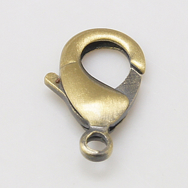 

PandaHall Brass Lobster Claw Clasps, Parrot Trigger Clasps, Lead Free & Cadmium Free, Brushed Antique Bronze, 23x13x4mm Brass Others