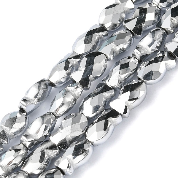 Electroplate Glass Beads Strands