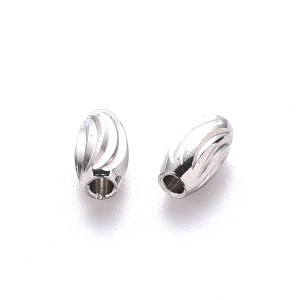 201 Stainless Steel Corrugated Beads