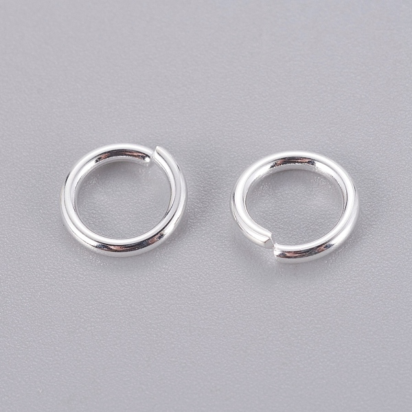 

PandaHall 304 Stainless Steel Jump Rings, Open Jump Rings, Silver Color Plated, 8x1.2mm, Inner Diameter: 5.7mm, about 26pcs/5g 304 Stainless...
