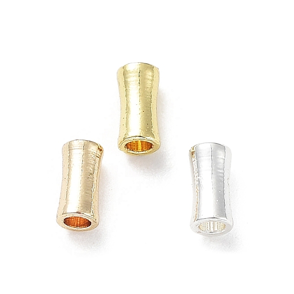 

PandaHall Eco-Friendly Brass Beads, Cadmium Free & Lead Free, Bamboo Joint, Mixed Color, 4x2mm, Hole: 1.2mm Brass Bamboo