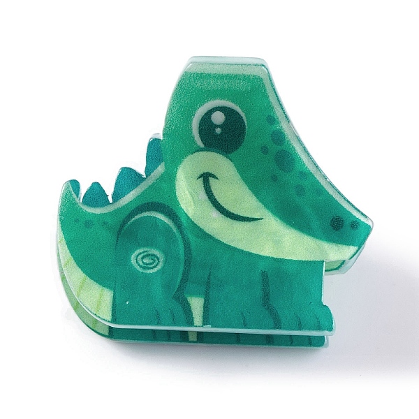 

PandaHall Cute Mini Crocodile Acrylic Claw Hair Clips, Animal Hair Accessories for Girls, Medium Aquamarine, 24x28.5x23.5mm Acrylic...