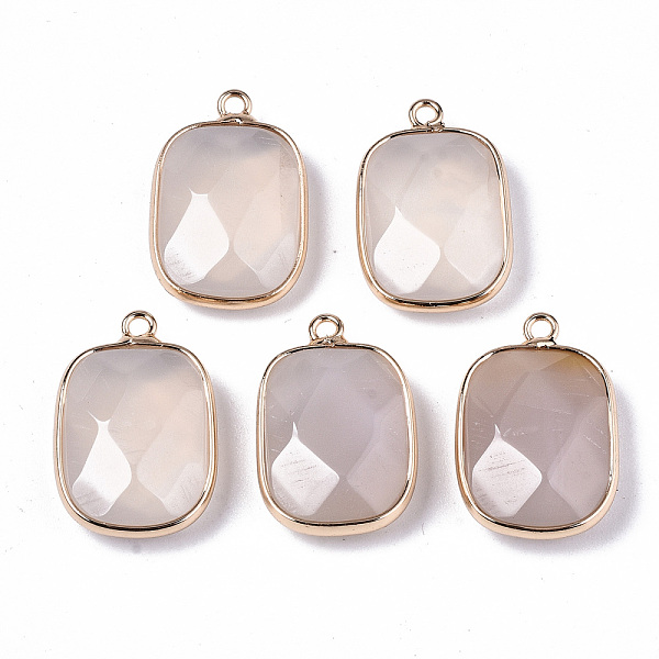 Natural Agate Pendants