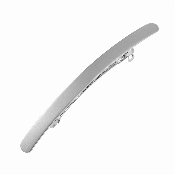 

PandaHall Alloy Plating Hair Barrettes, Platinum, 100x8mm Alloy