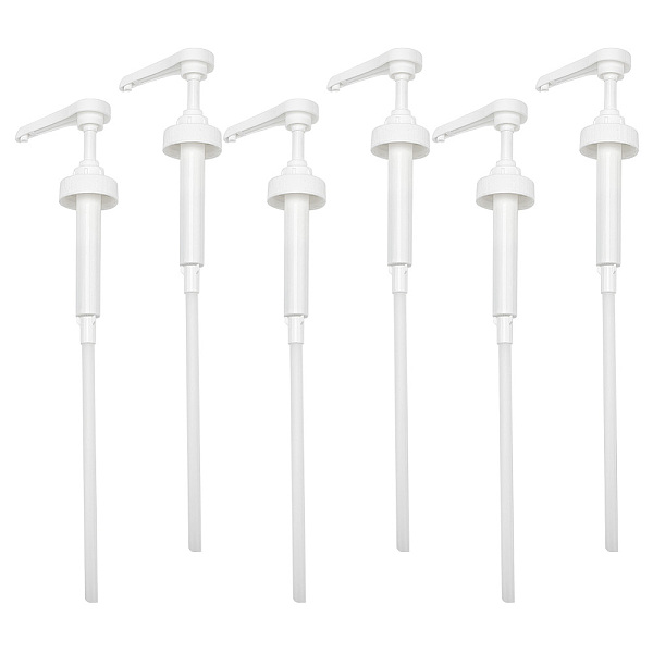 

PandaHall 38-400 Plastic Dispensing Pump, for Jam and Syrup Bottle, White, 32.2~35.2x4.1cm Plastic White