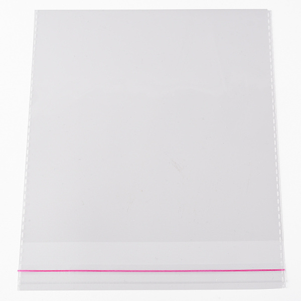 

PandaHall Rectangle OPP Cellophane Bags, Clear, 20x16x0.02cm, Inner Measure: 16.5x16cm OPP Cellophane Clear
