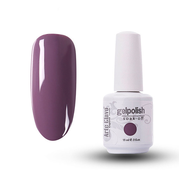 

PandaHall 15ml Special Nail Gel, for Nail Art Stamping Print, Varnish Manicure Starter Kit, Purple, Bottle: 34x80mm Resin Purple