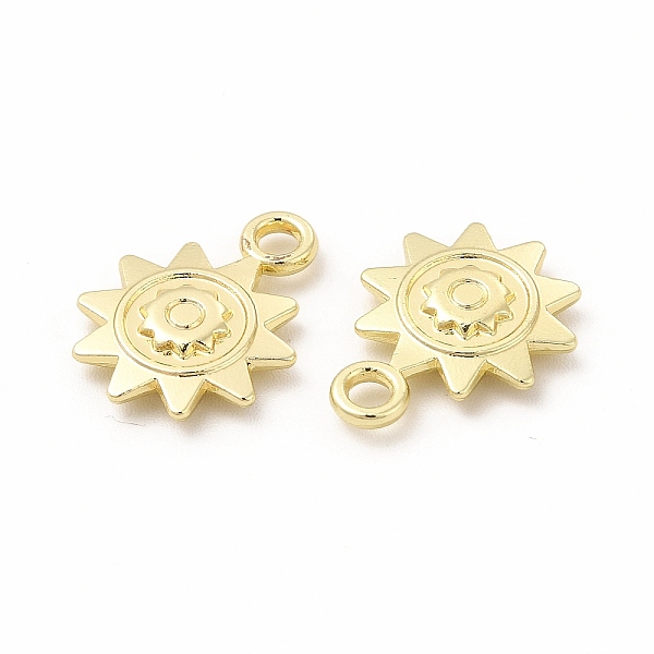 

PandaHall Rack Plating Alloy Pendants, Cadmium Free & Nickel Free & Lead Free, Sun Charm, Light Gold, 16.5x12x3mm, Hole: 1.8mm Alloy Sun