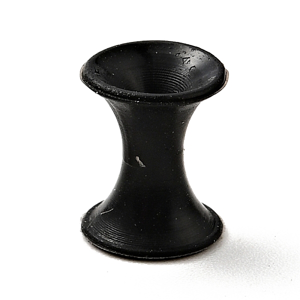 

PandaHall Silicone Ear Plugs Gauges, Tunnel Ear Expander for Men Women, Black, 8.5x7mm, Pin: 3mm Silicone Black