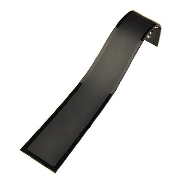 

PandaHall Organic Glass Necklace Displays, Rectangle, Black, 200x40x50mm Plastic Black