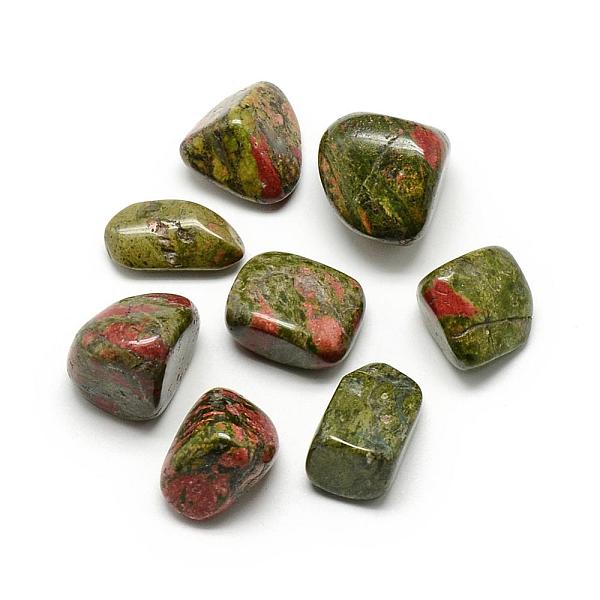 

PandaHall Natural Unakite Gemstone Beads, Tumbled Stone, Healing Stones for 7 Chakras Balancing, Crystal Therapy, Meditation, Reiki, Nuggets...