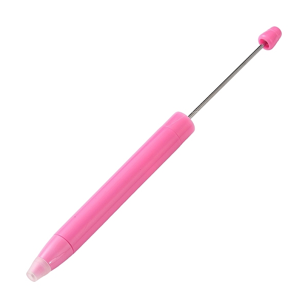 Penna a sfera in plastica personalizzabile con perline