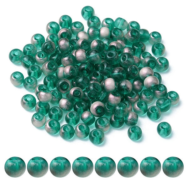 

PandaHall 6/0 Transparent Glass Seed Beads, Round Hole, Rondelle, Dark Blue, 4~4.5x3~4mm, Hole: 0.8~1.5mm, 10g/box Glass Rondelle