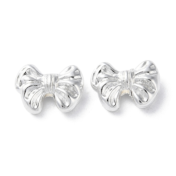

PandaHall Alloy Beads, Long-Lasting Plated, Bowknot, Silver, 9.5x13x4.5mm, Hole: 1.4mm Alloy Bowknot