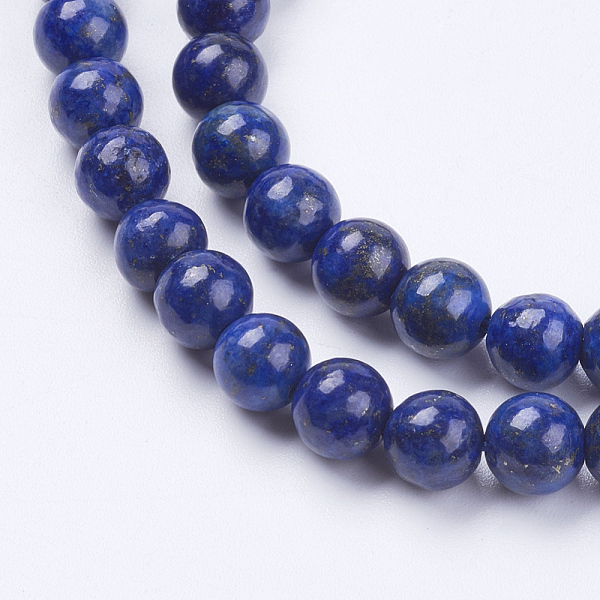 Brins De Perles De Lapis-lazuli Naturel