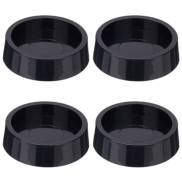 

PandaHall Gorgecraft 4Pcs Plastic Antislip Furniture Wheel Stopper, for Swivel Desk Chair, Flat Round, Black, 49.5x13.5mm Plastic Flat Round...