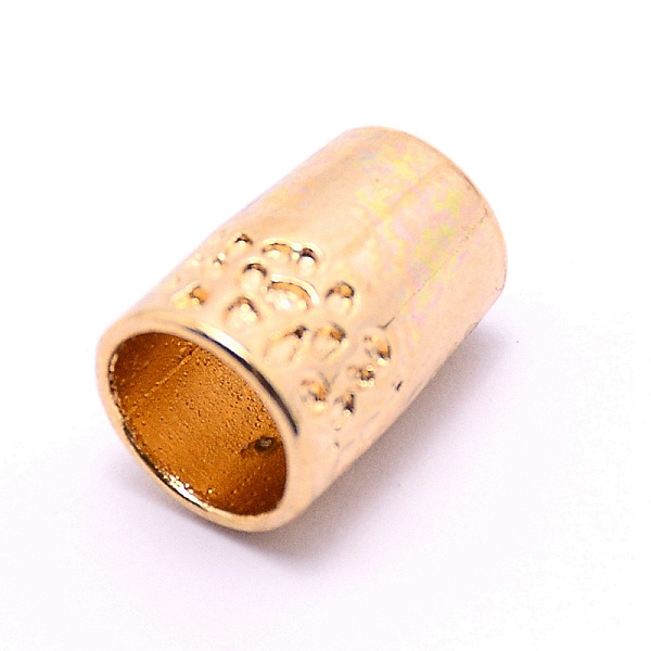 

PandaHall Alloy Cord Ends, End Caps, Light Gold, 13.5x9.5mm, Hole: 4.5mm, Inner Diameter: 7mm Alloy