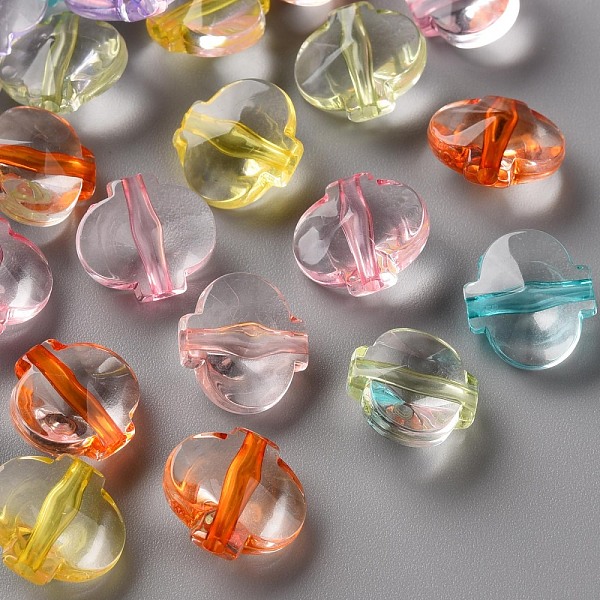 

PandaHall Transparent Acrylic Beads, Lantern, Mixed Color, 12.5x14x7mm, Hole: 1.6mm, about 876pcs/500g Acrylic Lantern Multicolor