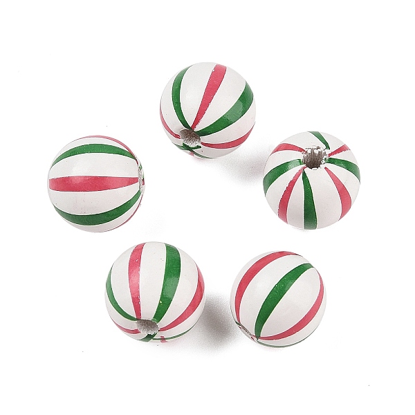 Wood European Beads