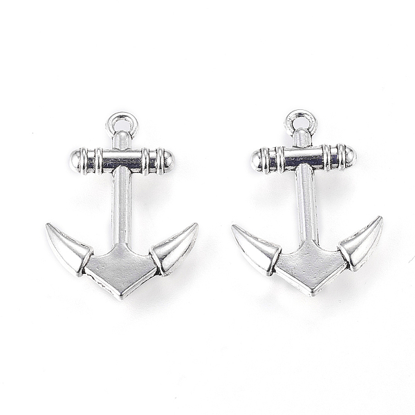 

PandaHall Tibetan Style Alloy Penadants, Anchor, Antique Silver,Cadmium Free & Nickel Free & Lead Free, 26x19x4mm, Hole: 1mm Alloy Anchor &...