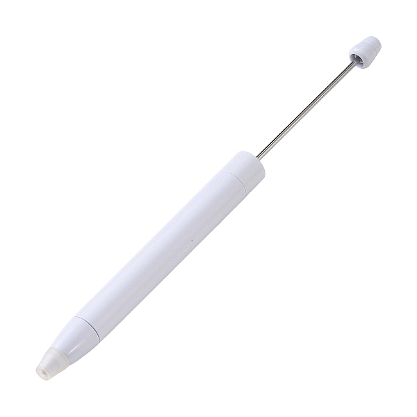 Penna a sfera in plastica personalizzabile con perline