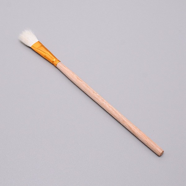

PandaHall Wooden Paint Brush, with Wool, Clay Tool, BurlyWood, 17.5x1.1x0.65cm Wood Others Orange