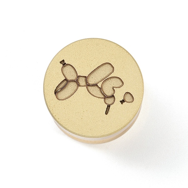 

PandaHall Wax Seal Brass Stamp Head, for Wax Seal Stamp, Bowknot, 15x15mm, Hole: 7mm Brass Bowknot