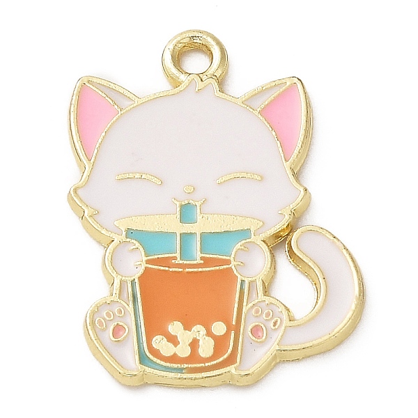 

PandaHall Cartoon Alloy Enamel Pendants, Golden, Fox, 26x20x1.5mm, Hole: 1.8mm Alloy+Enamel Fox