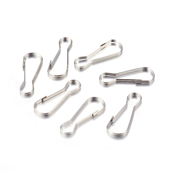 

PandaHall Iron Keychain Clasp Findings, Snap Clasps, Calabash, Platinum, 32x11x1mm Iron Vegetables
