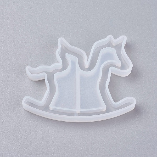 

PandaHall Shaker Mold, DIY Quicksand Jewelry Silicone Molds, Resin Casting Molds, For UV Resin, Epoxy Resin Jewelry Making, Rocking Horse..., White