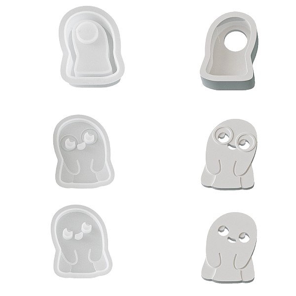 Moldes de silicona para lámparas de sombra de Halloween