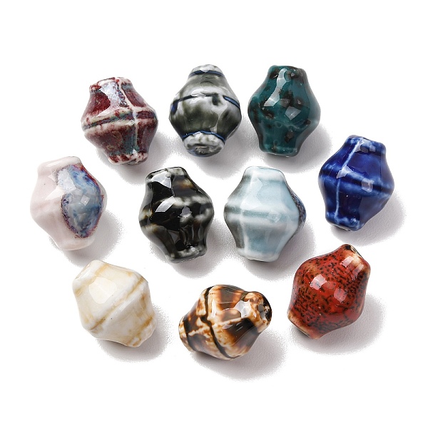 Vintage Handmade Porcelain Beads