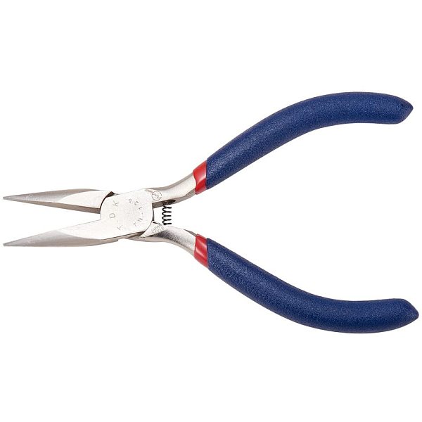 

PandaHall 1 Set Size 130x53mm Flat Nose Pliers for Jewellery Making Craft 316 Stainless Steel Short Chain, Blue Carbon Steel Blue