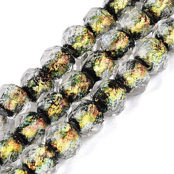 Brins de perles de lampwork en verre à la main