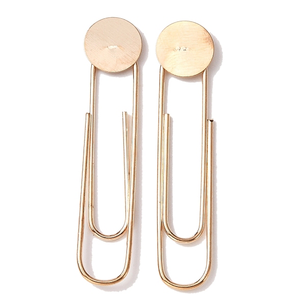 

PandaHall Alloy Brooch Base Settings, Safety Pin Lapel Pin Findings, Light Gold, 46.5x10x1mm Alloy