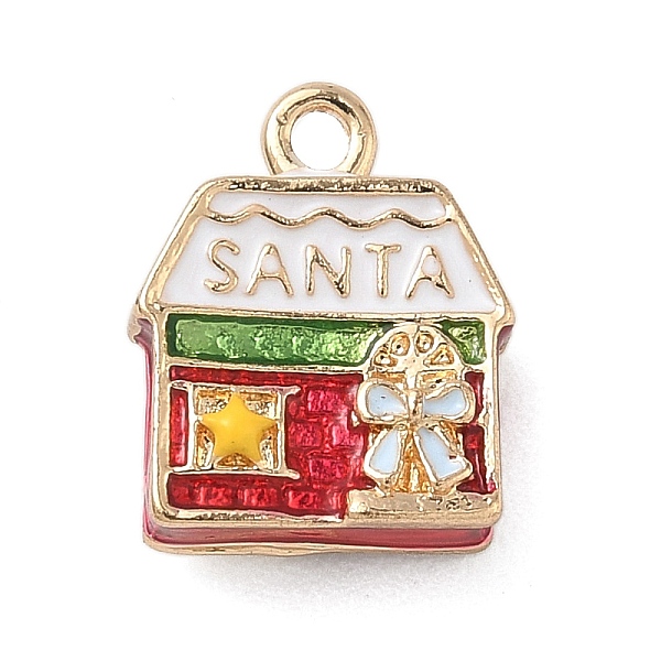 クリスマス合金エナメルチャーム